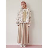 floralベロアキルトジャケット | merry jenny | 詳細画像27