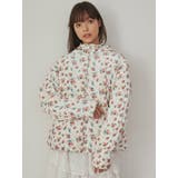 floralベロアキルトジャケット | merry jenny | 詳細画像32