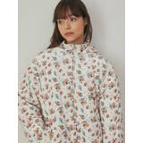 floralベロアキルトジャケット | merry jenny | 詳細画像36