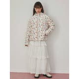 floralベロアキルトジャケット | merry jenny | 詳細画像38