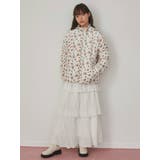 floralベロアキルトジャケット | merry jenny | 詳細画像39