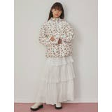 floralベロアキルトジャケット | merry jenny | 詳細画像41