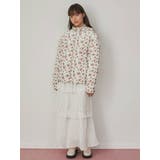 floralベロアキルトジャケット | merry jenny | 詳細画像42