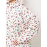 floralベロアキルトジャケット | merry jenny | 詳細画像50