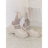 プラットフォームワンストラップスニーカー | merry jenny | 詳細画像1