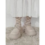 プラットフォームワンストラップスニーカー | merry jenny | 詳細画像12