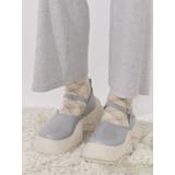 プラットフォームワンストラップスニーカー | merry jenny | 詳細画像3