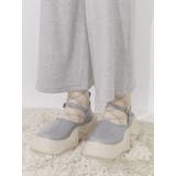 プラットフォームワンストラップスニーカー | merry jenny | 詳細画像4