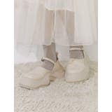 プラットフォームワンストラップスニーカー | merry jenny | 詳細画像8