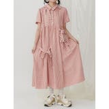 リボンがいっぱいワンピース[品番：MKSW0057321]｜merry jenny