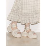 フリルメッシュスニーカーサンダル | merry jenny | 詳細画像11