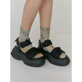 フリルメッシュスニーカーサンダル | merry jenny | 詳細画像26