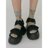 フリルメッシュスニーカーサンダル | merry jenny | 詳細画像27