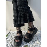 フリルメッシュスニーカーサンダル | merry jenny | 詳細画像6