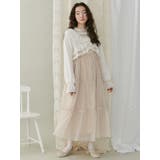 ドロストチュールキャミワンピース | merry jenny | 詳細画像17 