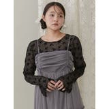 ドロストチュールキャミワンピース | merry jenny | 詳細画像9 