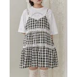 【追加生産分】checkフレアベビードール | merry jenny | 詳細画像1