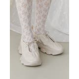 ギャザーフェイクレザースニーカー | merry jenny | 詳細画像12