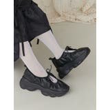 ギャザーフェイクレザースニーカー | merry jenny | 詳細画像17