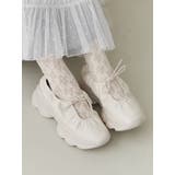 ギャザーフェイクレザースニーカー | merry jenny | 詳細画像23