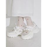 ribbonシアーベルクロスニーカー | merry jenny | 詳細画像10