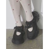 ribbonシアーベルクロスニーカー | merry jenny | 詳細画像13