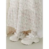 ribbonシアーベルクロスニーカー | merry jenny | 詳細画像15