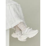 ribbonシアーベルクロスニーカー | merry jenny | 詳細画像9