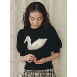 あひるジャカードニットtops | merry jenny | 詳細画像13