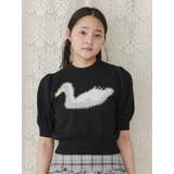 あひるジャカードニットtops | merry jenny | 詳細画像24
