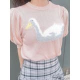 あひるジャカードニットtops | merry jenny | 詳細画像5