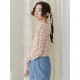 floral print レースtops | merry jenny | 詳細画像12