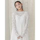 floral print レースtops | merry jenny | 詳細画像14