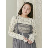 floral print レースtops | merry jenny | 詳細画像21