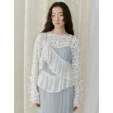 floral print レースtops | merry jenny | 詳細画像30