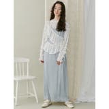 floral print レースtops | merry jenny | 詳細画像33