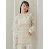 floral print レースtops | merry jenny | 詳細画像34
