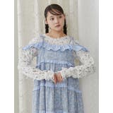 floral print レースtops | merry jenny | 詳細画像40