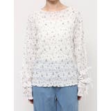 floral print レースtops | merry jenny | 詳細画像44