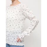 floral print レースtops | merry jenny | 詳細画像48