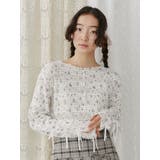 floral print レースtops | merry jenny | 詳細画像6