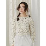 floral print レースtops | merry jenny | 詳細画像7