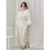 パールリブジョガーパンツ | merry jenny | 詳細画像6 