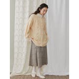 リボンプリーツミディスカート【セットアップ着用可能】 | merry jenny | 詳細画像3 