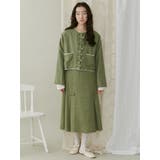 リボンプリーツミディスカート【セットアップ着用可能】 | merry jenny | 詳細画像8 