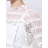 pokopoko ribbon race dress | merry jenny | 詳細画像13 