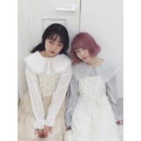 サテンフリルブラウス | merry jenny | 詳細画像2