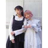 サテンフリルブラウス | merry jenny | 詳細画像3