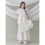 チュールパフブラウス | merry jenny | 詳細画像25