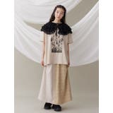 check×checkリボンギャザースカート | merry jenny | 詳細画像18 